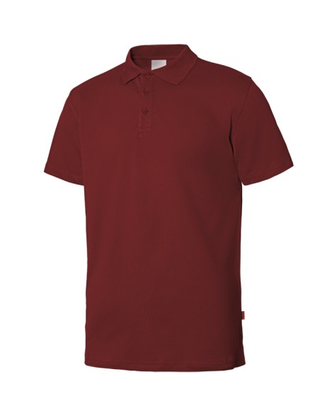 POLO STRETCH MANGA CORTA HOMBR. ROJO TALLA S-3XL